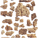 Cork Haven micro cork bark bits 1 to 3 inch pieces for reptile hides tarantulas and terrariums